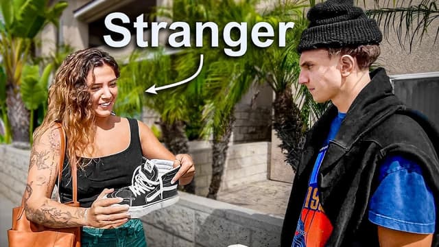 S01:E14 - Customizing Strangers Shoes in Public