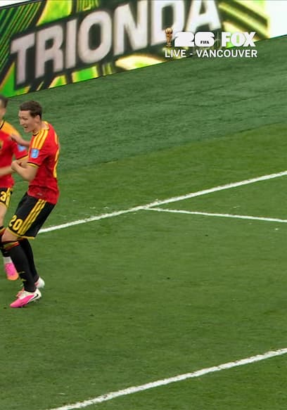 Leandro Trossard Pounces on Loose Ball to Put Belgium Ahead of New Zealand poster