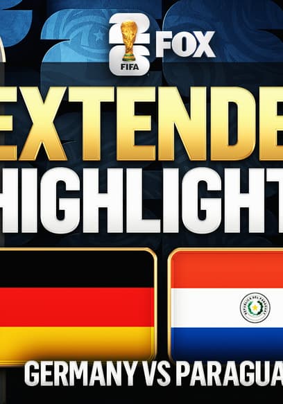 Germany vs. Paraguay poster