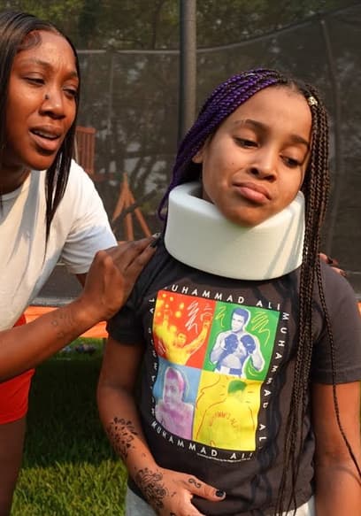 S01:E09 - Girl Hurts Her Neck on Trampoline, What Happens Next Is Shocking poster