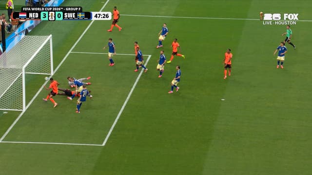 S2026:E96 - Cody Gakpo extends Netherlands’ lead with goal vs Sweden