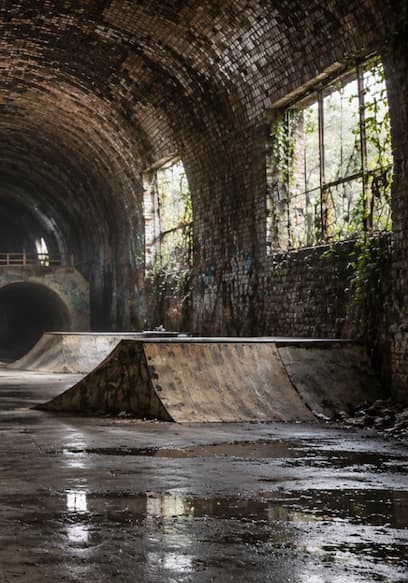 S01:E02 - Inside Nike’s Abandoned Tunnel Skatepark poster