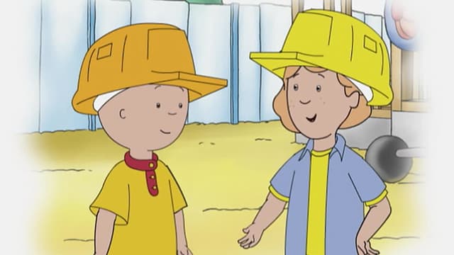 S04:E03 - Caillou the Road Builder // Caillou's Building Adventure // a House in the Sky