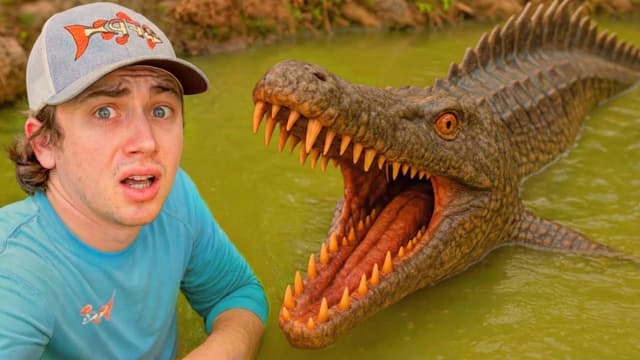 S04:E16 - I Found a Dinosaur in an Abandoned Pond!