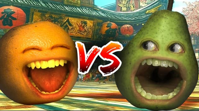 S04:E04 - Annoying Orange vs Pear