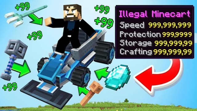 S08:E07 - Building Illegal Minecarts in Minecraft