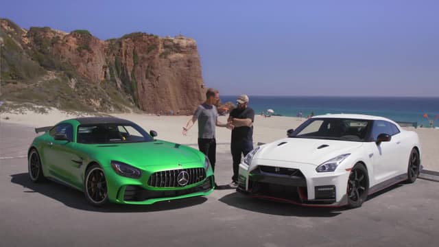 S08:E07 - Mercedes GT R vs. Nissan GT-R