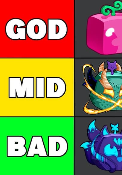 S02:E04 - Ranking EVERY Fruit in Blox Fruits Based on One Piece poster