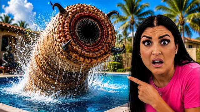 S01:E02 - We Found THIS Creature in Our Pool…