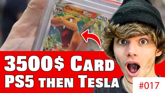 S01:E16 - Trading a Penny to PS5 to Tesla *$3500 Pokemon Card Trade With Gary Vee *