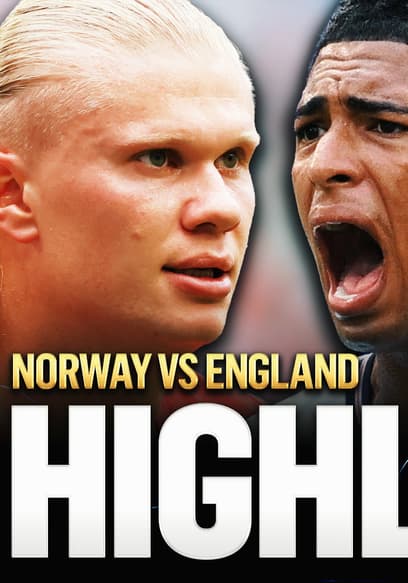 Norway vs. England poster
