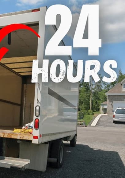 S01:E11 - We Spent 24 Hours in a Moving Truck! poster