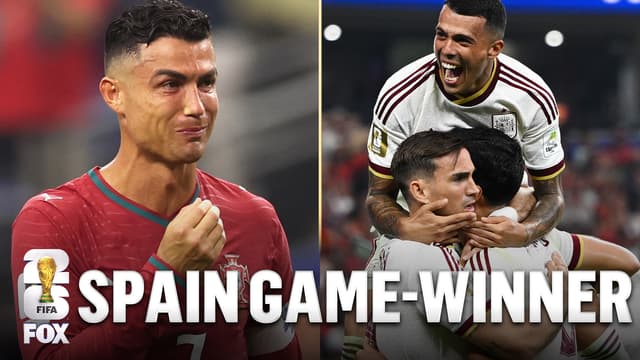 S2026:E273 - Spain's Mikel Merino Scores Go-Ahead Stoppage-Time Goal vs. Portugal
