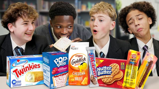 S01:E02 - British Highschoolers try American Snacks!
