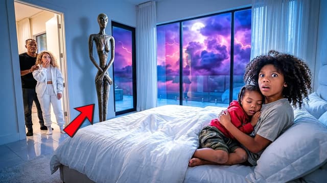 S01:E01 - Our Security Camera Caught Something at the Foot of His Bed at 3 AM!