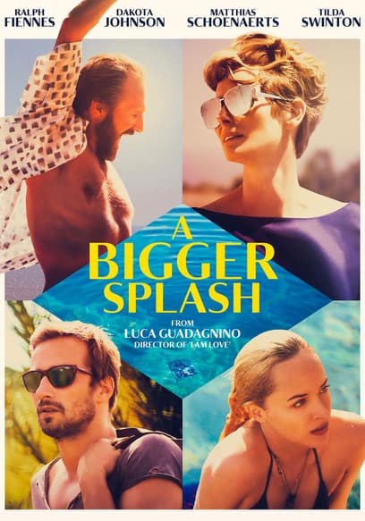 A Bigger Splash poster