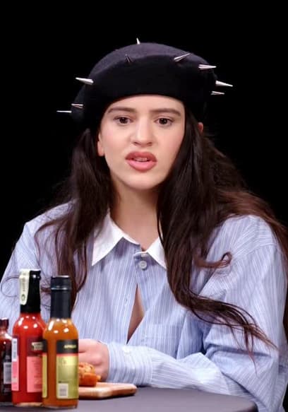 S21:E03 - Rosalía Can't Stop Laughing While Eating Spicy Wings poster