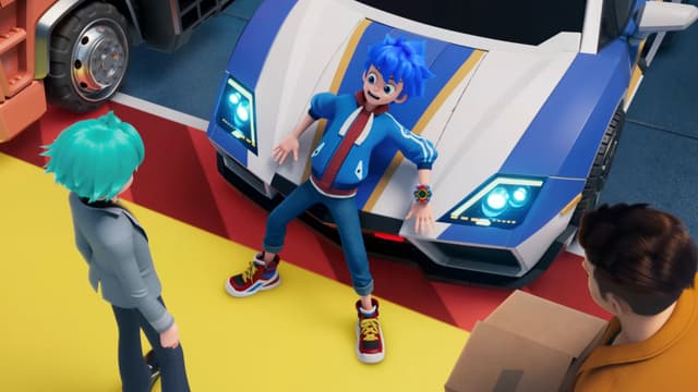 S01:E06 - The Mysterious Transfer Student / Blue Cop's Special Training!