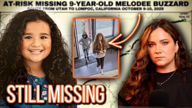 S01:E11 - 9-Year-Old Melodee Buzzard Vanished on a Secret Cross-Country Trip – She’s Still Missing