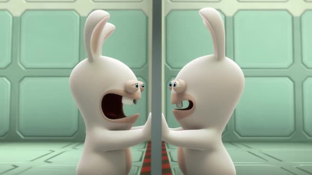 S01:E13 - Rabbid Elevation / Surprise Rabbid / Rabbid Test N°98001-C: The Mirror