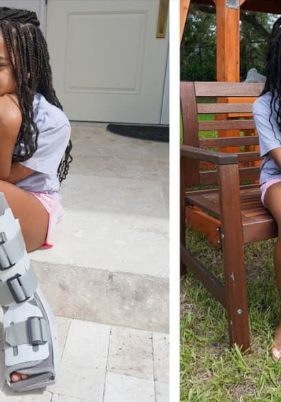 S01:E04 - Girl With Broken Leg Finally Gets Her Happiness Back poster