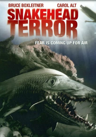 Snakehead Terror poster