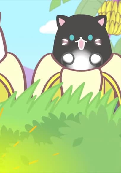 S01:E02 - Bananya and the Meowteors, Nya poster