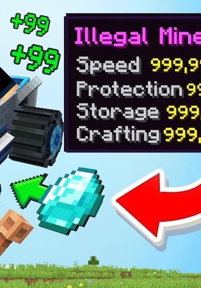 S08:E07 - Building Illegal Minecarts in Minecraft poster