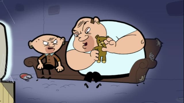 Mr bean cartoon missing teddy online