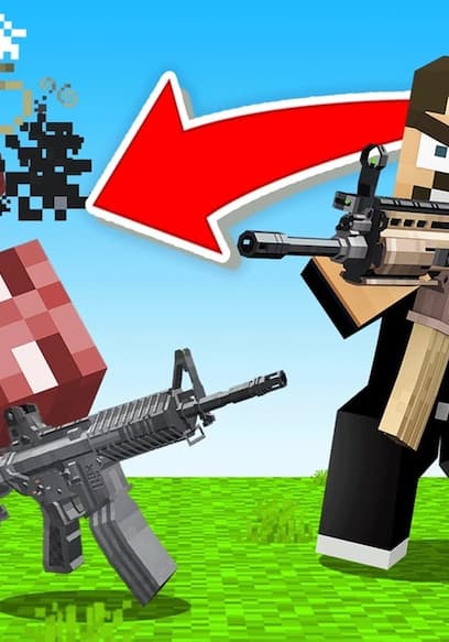S09:E18 - Mobs Drop Random Weapons Minecraft poster