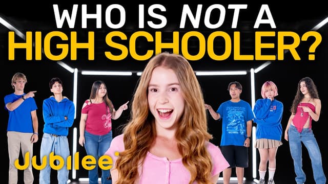 S01:E10 - 6 High Schoolers vs. 1 Secret Adult