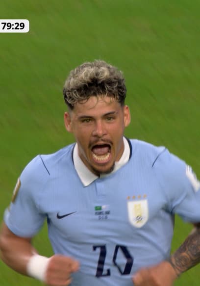Uruguay’s Maximiliano Araújo Scores Equalizer Against Saudi Arabia poster