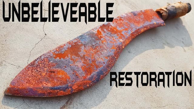 S01:E06 - Kukri Knife Restoration