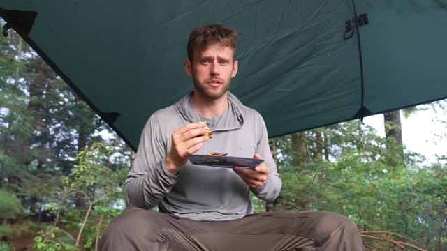 S01:E03 - Solo Camping and Cooking in the Backcountry during a Rainstorm
