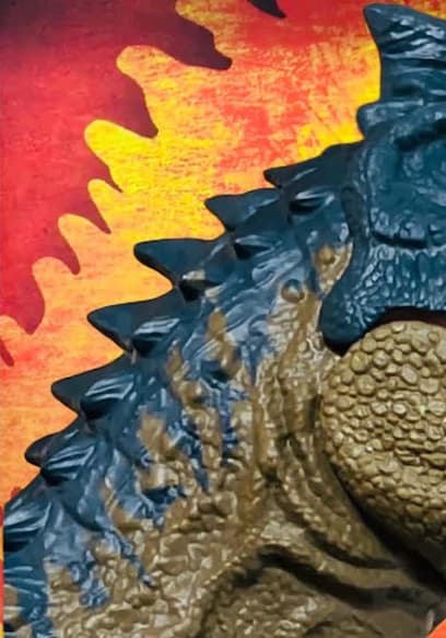 S02:E04 - El allosaurio gigante come dinosaurios en bolas de hielo aventura jurásica súper genial poster