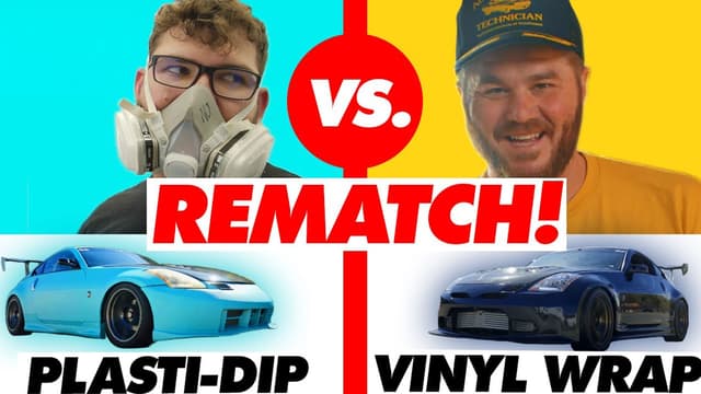 S01:E11 - $500 Plasti-Dip vs. $2600 Vinyl Wrap - PART 2!
