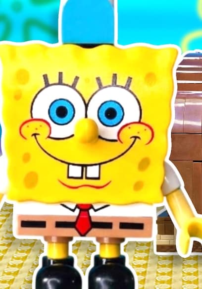 S01:E09 - Krusty Krab Lego Build and Fake Minifig Test poster