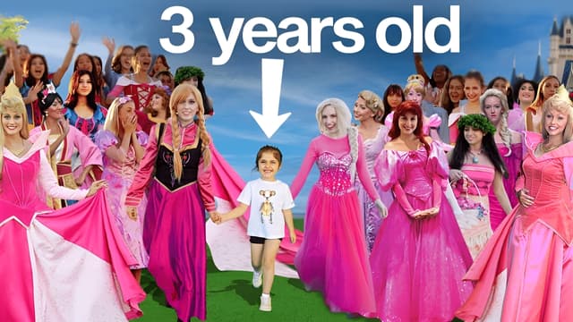 S01:E11 - Surprising My Daughter With 50 Princesses