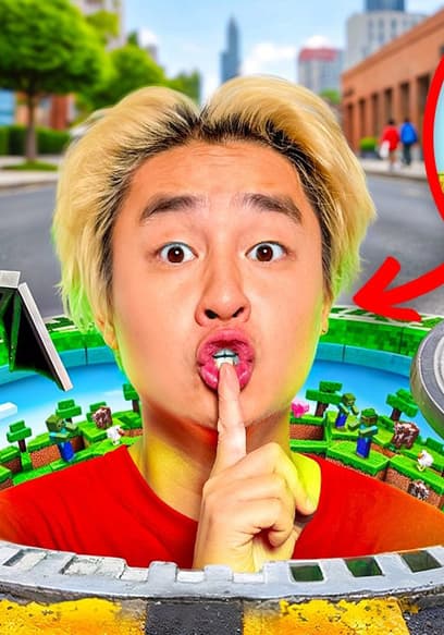S01:E08 - Building a Minecraft World in Real Life! poster