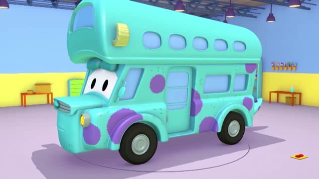 S01:E04 - Denver El Bus De Dos Pisos Es Sullivan De Monsters, Inc