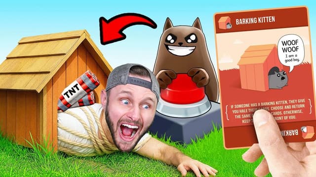 S08:E16 - Exploding Kittens Trolling