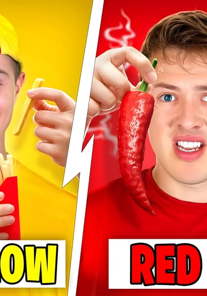 S01:E04 - Eating Only ONE Color of Food for 24 Hours poster