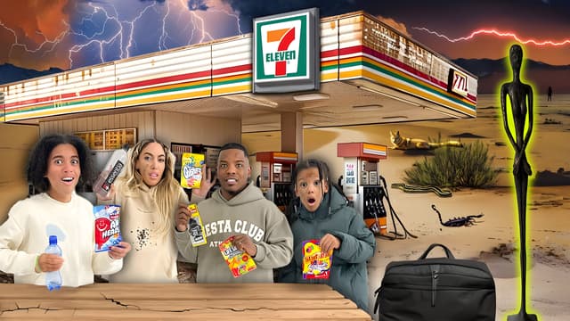 S01:E13 - Eating Only Gas Station Food for 24 Hours!