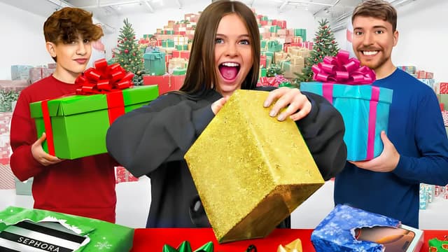 S02:E10 - 100 YouTuber Gifts Challenge