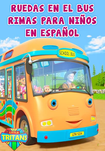 Ruedas en el bus rimas para niños en Español (Doblado)