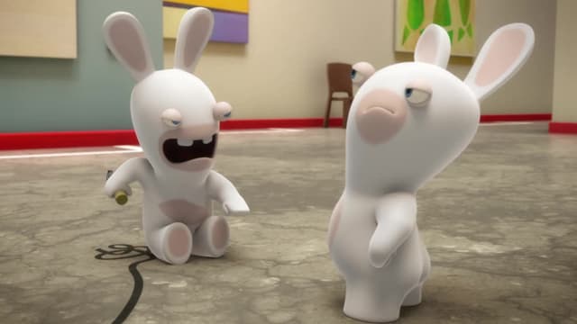 S01:E09 - Museum Rabbids / Kite Rabbids / Never Refreeze a Rabbid