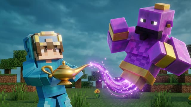 S01:E12 - Nico Finds a Magical Genie in Minecraft