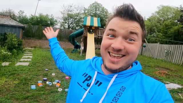 S01:E13 - Giant 30-Foot Box Fort Build!