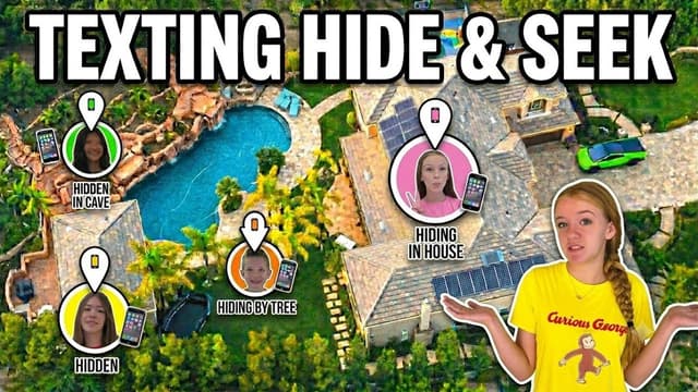 S01:E08 - Texting Hide and Seek Inside and Outside of My House!!