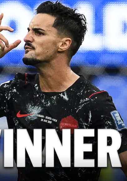 Canada’s Stephen Eustáquio Scores Goal in Stoppage Time to Advance to Round of 16 poster